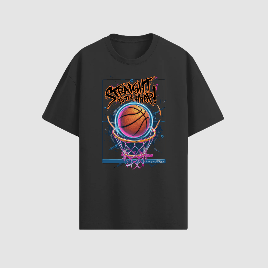 Tshirt Oversize Premium Erkek Siyah