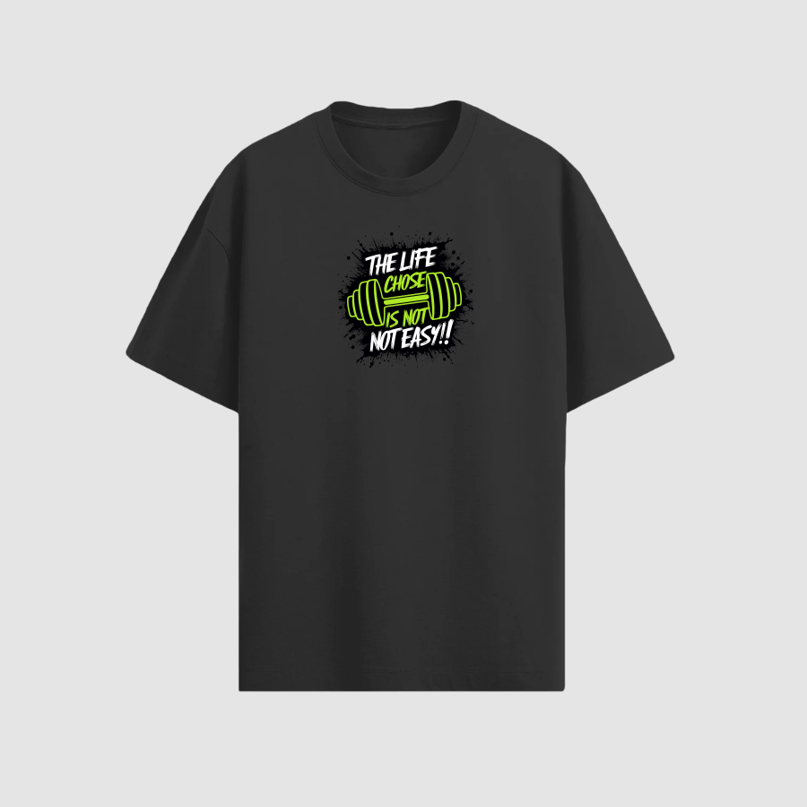 Tshirt Oversize Premium Erkek Siyah